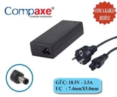 Compaxe Hp 19V 3.42A 5.5-2.1 Hp Notebook Adaptörü - 1