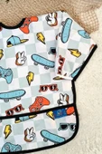 Candar Play Desenli Sıvı Geçirmez Unisex Aktivite Ve Mama Önlüğü 6-24 Ay - 2