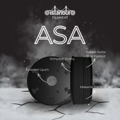 M39 ASA SİYAH-BLACK 1 KG ÇAP 1,75mm ± 0,05 MM - 1