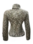 Alegria Kadın El Örgü Tam Balıkçı Kazak St-01549 thumbnail 8