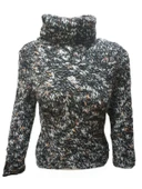 Alegria Kadın El Örgü Tam Balıkçı Kazak St-01549 thumbnail 3