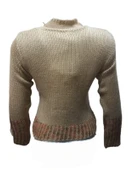 Opss Kadın El Örgü Kazak St-01521 thumbnail 6