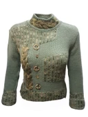 Opss Kadın El Örgü Kazak St-01521 thumbnail 7