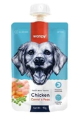 Wanpy Taze Tavuklu Ve Havuçlu Köpek Et Ezmesi 90 gr - 7