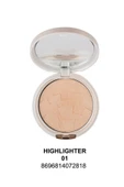 Gabrini Highlighter Aydınlatıcı Tekli Highlighter 01 Beyaz Alt Tonlu - 1