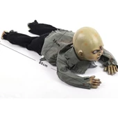 Sesli Işıklı Emekleyen Zombi Bebek Dekor - 2