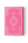 Orta Boy Kur'an-ı Kerim (2 Renkli, Pembe, Mühürlü) - 1