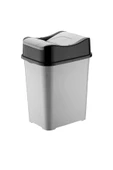 Pelicano Plastik Gri Çöp Kovası 35 Litre - 4152_05 - 1