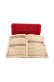 Cami Boy 30 Cüz Kur'an-ı Kerim (çantalı, Karton Kapak, Kırmızı) - 4