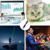 GP-303 Yeşil Lazer Pointer 1000MW Yüksek Güçlü Şarjlı Lazer İşaretleyici - 3