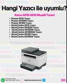 Xerox WorkCentre 6515 Muadil Toner Takım - 5