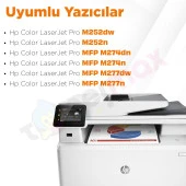 Hp Color LaserJet Pro MFP M277dw Muadil Toner Takım / Hp CF400A Takım thumbnail 4