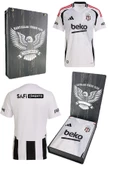 Beşiktaş Orijinal 24-25 Beyaz Forma Hediyelik Ahşap Kutulu - 1