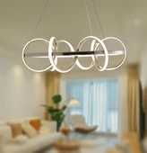 TT Aydınlatma TT314-FSR  Büyük Sarmal Modeli Fransız Sarı Kaplama Led Avize thumbnail 3