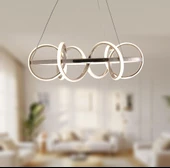 TT Aydınlatma TT314-FSR  Büyük Sarmal Modeli Fransız Sarı Kaplama Led Avize thumbnail 2