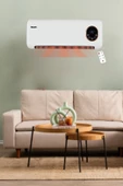 İNOVA SATURN DUVAR TİPİ FANLI ISITICI ELEKTRİKLİ SOBA VE VANTİLATÖR DİJİTAL EKRANLI TERMOSTATLI - 2