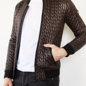 Kahverengi Kapitone Mont 1KXE4-44156-18 - 2