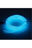 Araç Içi Aydınlatma Ip Şerit Torpido Led Ip Neon Dekoratif Buz Mavisi 2 Metre - 2