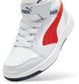 Puma Rebound V6 Mid AC+ PS 393832 Ortopedik Çocuk Spor Ayakkabı - 8