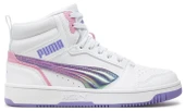 Puma Rebound V6 Mid Bouncy Sky Jr 398725-01 Boğazlı Unisex Spor Ayakkabı - 1