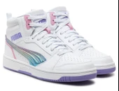 Puma Rebound V6 Mid Bouncy Sky Jr 398725-01 Boğazlı Unisex Spor Ayakkabı - 2