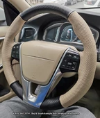 Volvo S60 2014 Araca Özel Direksiyon Kılıfı (SOFT NOKTA KARBON) thumbnail 2