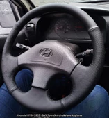 Hyundai H100 2003 Araca Özel Direksiyon Kılıfı (SOFT NOKTA NAPA) thumbnail 1