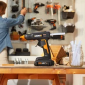 WORX WX045.9 20Volt 11MM Profesyonel Sıcak Mum Silikon Tabancası + 10 Silikon (Akü Dahil Değildir) - 9