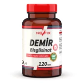 Nevfix Demir Bisglisinat 17 Mg 120 Tablet Iron thumbnail 1