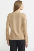 Salaş V Yaka Basic Triko Kazak - Kamel thumbnail 5