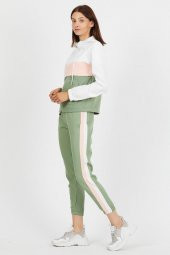 Atlas Kumaş  Garnili Zara Model İkili Eşofman Takımı 8265 - 7