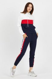 Atlas Kumaş  Garnili Zara Model İkili Eşofman Takımı 8265 - 10