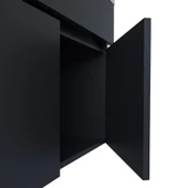 Teta Home Kahire 80 Cm Mdf Banyo Dolabı Seti  Antrasit thumbnail 3