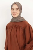 Sütlü Kahve-Medine İpeği Şal - 2