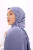 Lila-Desenli Jakar Şal - 1
