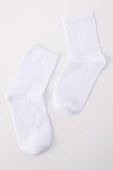 Pembe-Beyaz-Pembe-3 Lü Soket Çorap Set thumbnail 3