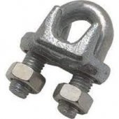 GALVANİZLİ ÇELİK HALAT KLEMENSİ  8 MM 10 ADET - 1