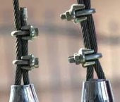 GALVANİZLİ ÇELİK HALAT KLEMENSİ  3 MM 40 ADET - 3