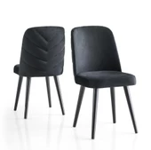 Modern Yemek Odası Mutfak Sandalyesi Venedik 2 Li Set - 1