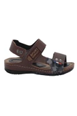 Mergenshoes S21 Kahve Günlük Erkek Çocuk Sandalet Ayakkabı - 1