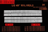 BM-199 (2X4LED 48,6CM - 2X4LED 48,6CM - 2X4LED 49,5CM 2X4LED 49,5CM) LG 49" RTL1183 6916L-2453A, 6916L-2552A, 6916L-2551A, 6916L-2452A - 1