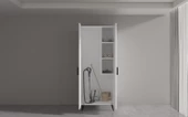 Çift kapaklı temizlik  dolabı - 2