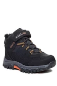 Mergenshoes BF00S9O Siyah Oranj Kürklü Günlük Erkek Çocuk Spor Bot - 2