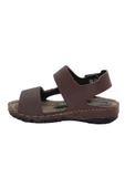 Mergenshoes S21 Kahve Günlük Erkek Çocuk Sandalet Ayakkabı - 4