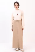 Bej-İki Cepli Etek thumbnail 2