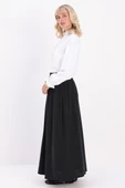 Siyah-Pileli Kloş Etek thumbnail 3