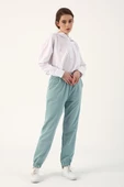 Koyu Mint-Jogger Eşofman Altı - 1