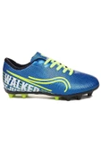 Mergenshoes Wlk Mavi Sarı Krampon Erkek Futbol Spor Ayakkabı - 1