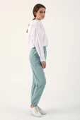 Koyu Mint-Jogger Eşofman Altı - 3
