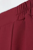 Vişne Çürüğü-Beli Lastikli Havuc Pantolon thumbnail 5